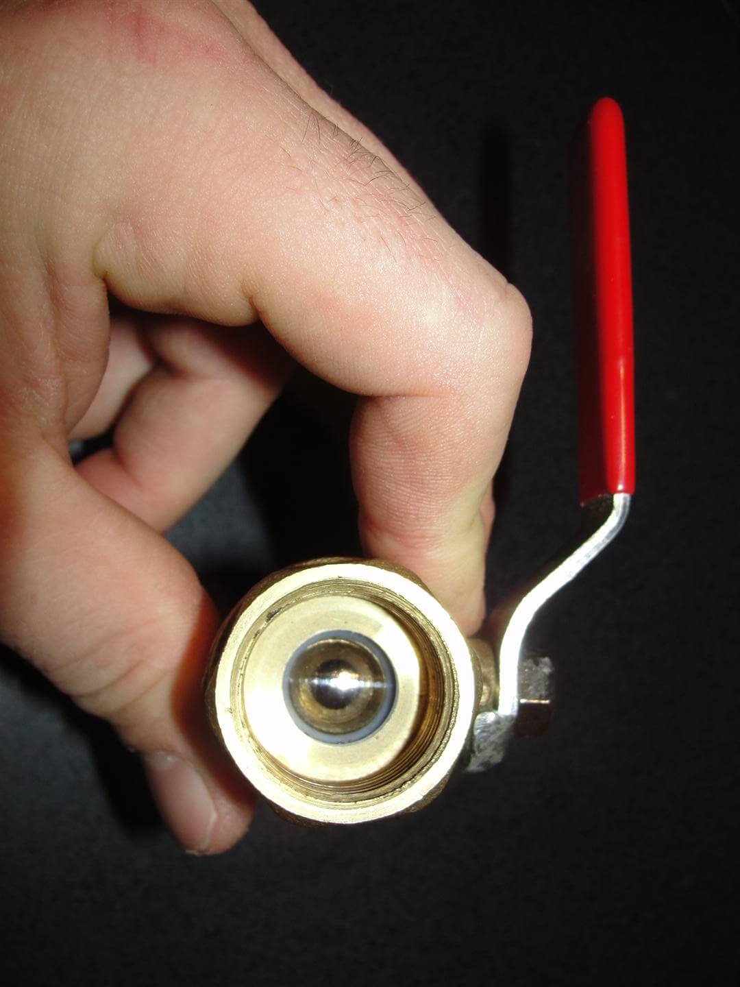 Where these two lines meet, there will be a saddle valve. Shut Off Valve Basics