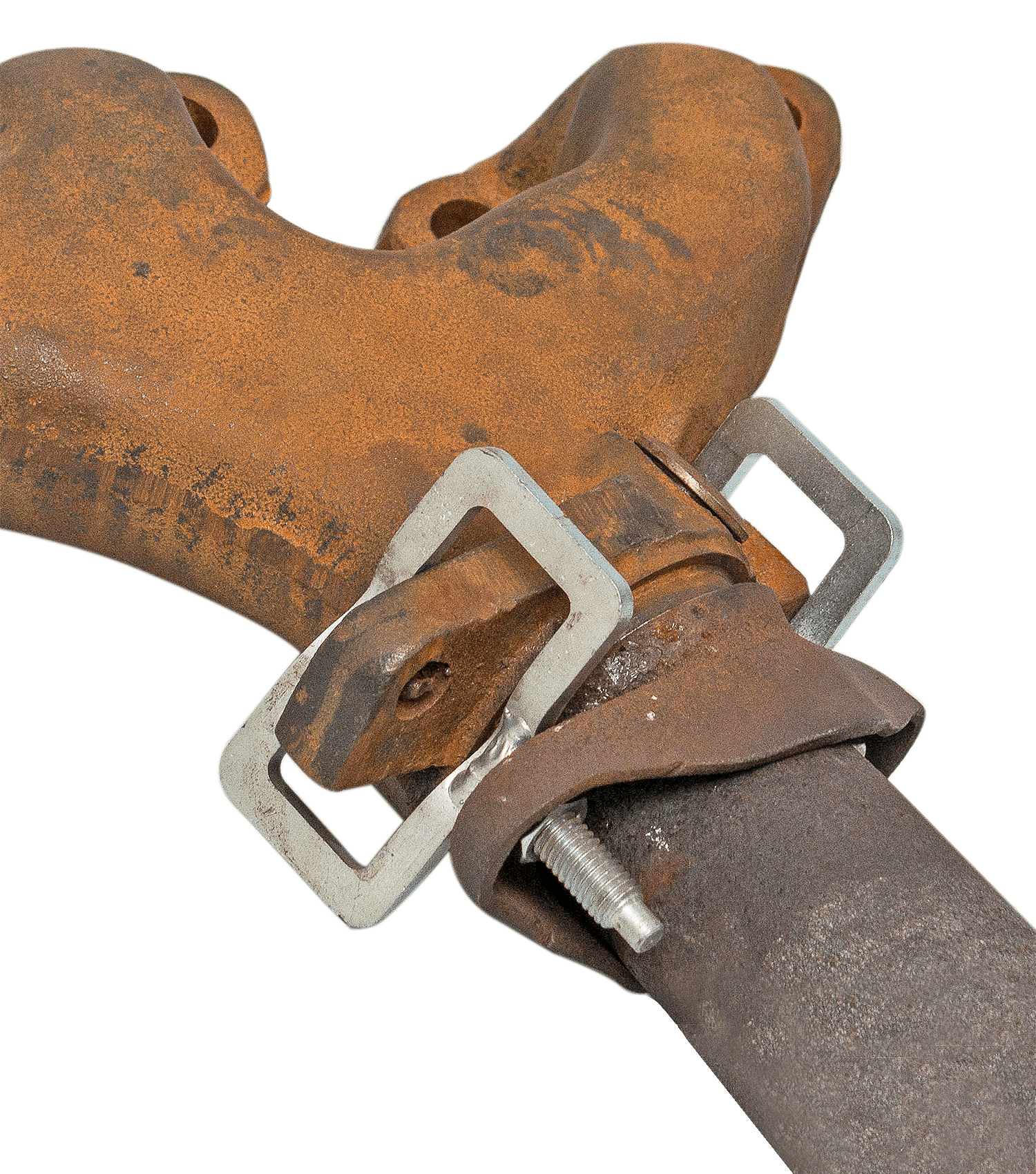 Truck Exhaust Manifold Stud Repair Clamp Kit 1"Studfix