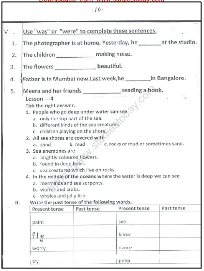 cbse class 2 english dictation words worksheet practice worksheet for english