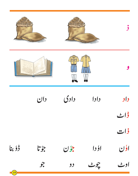 ncert class 1 urdu ibtedai chapter 5 ncert book