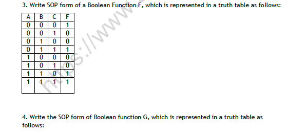 Class 12 computer science students should refer to the following printable worksheet in pdf for boolean . Cbse Class 12 Computer Science Boolean Algebra Worksheet