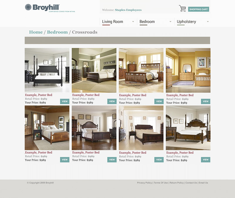 Broyhill fontana entertainment center + 2 connected bookshelves (3 total pieces). Broyhill - StudioActiv8