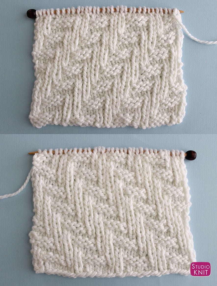 Use these free knitting patterns to stitch up some great projects. Diagonal Chevron Zigzag Stitch Knitting Pattern For Beginners Studio Knit