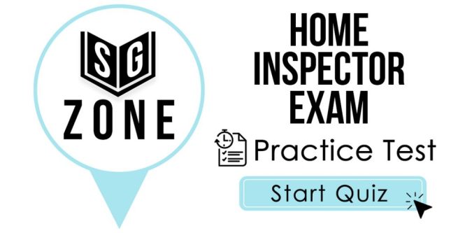 National Home Inspector Exam Study Guide Review Home Co