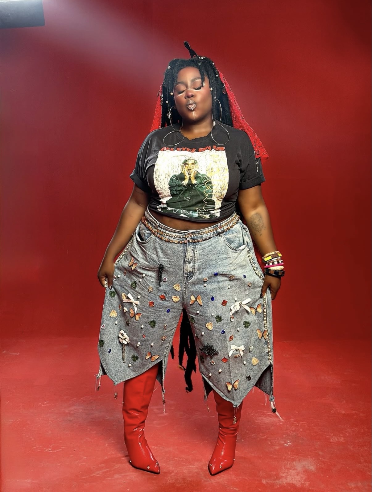Plus-size women rave outfit ideas