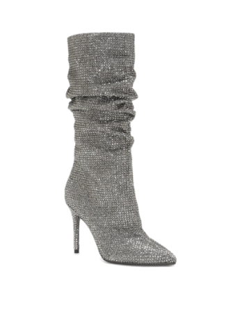 dillards silver boots