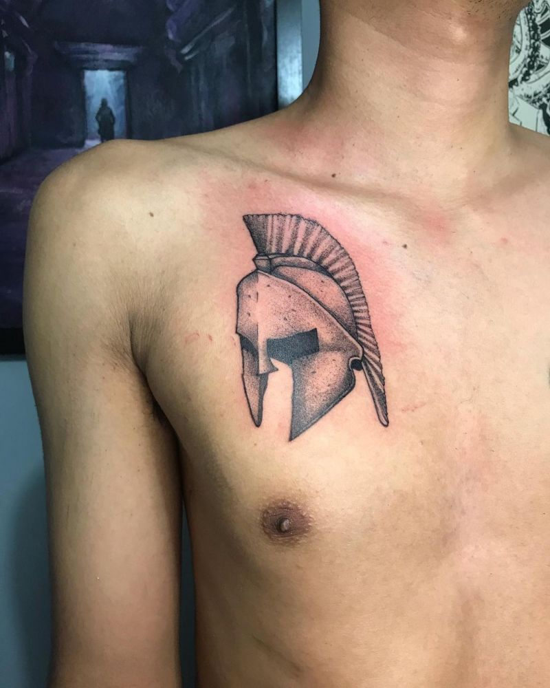 30 Pretty Helmet Tattoos To Inspire You | Style Vp | Page 20 1000_x_800_jpg