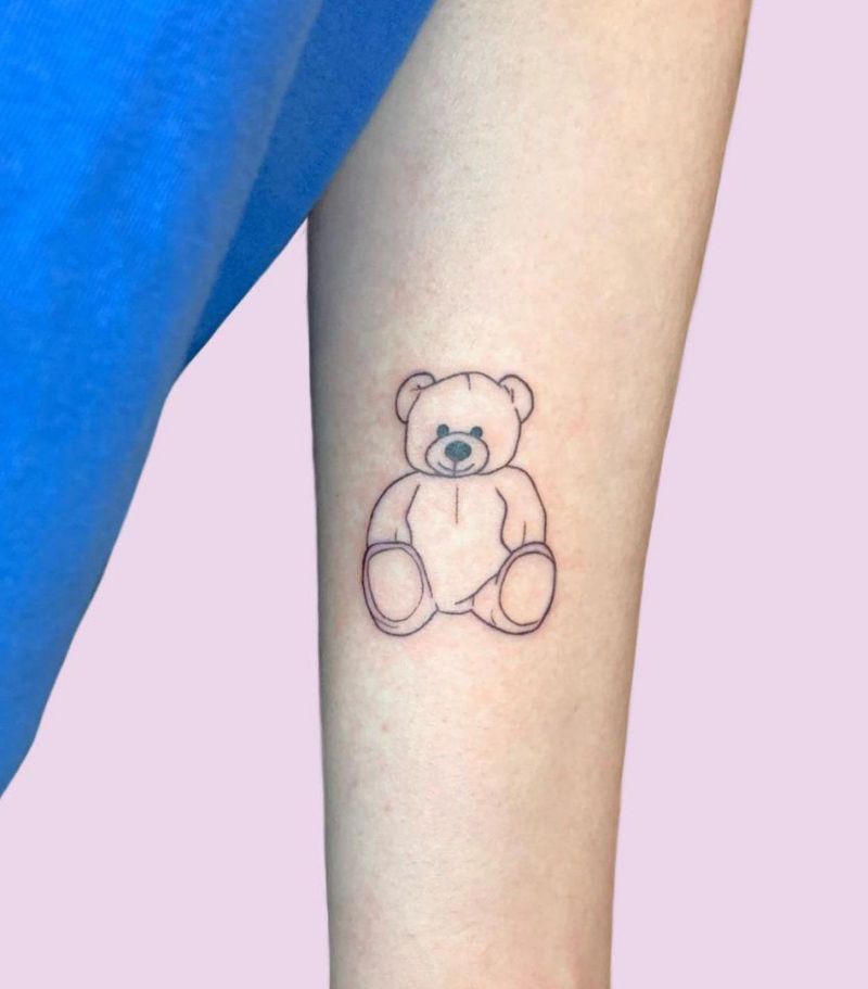 30 Cute Teddy Tattoos You Must Love | Style Vp | Page 21 911_x_800_jpg