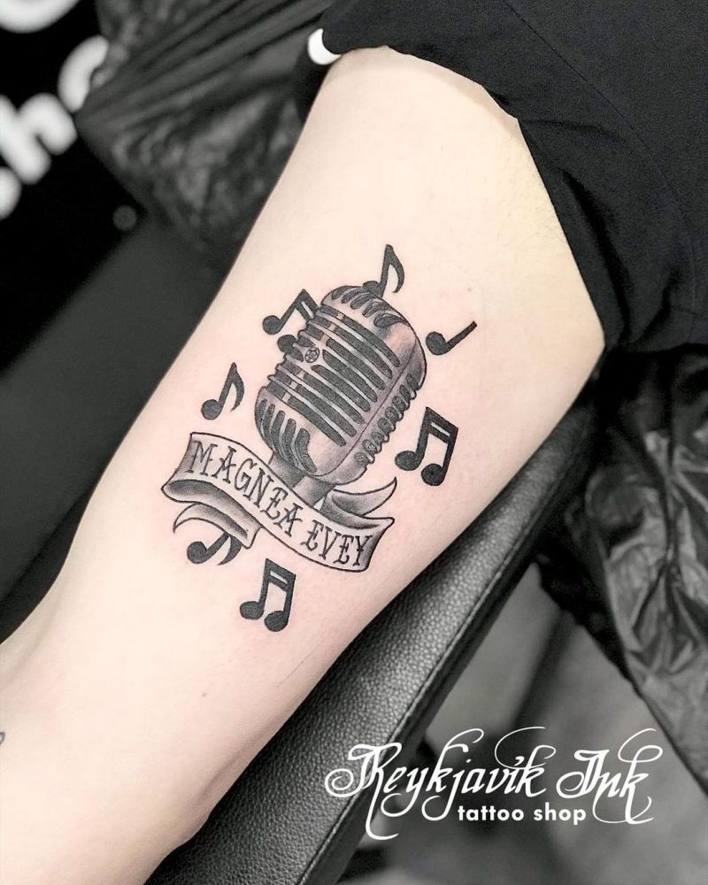 30 Pretty Microphone Tattoos Make You Attractive | Style Vp | Page 23 1000_x_800_jpg