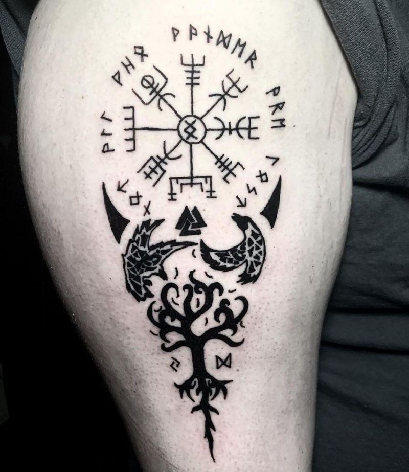 30 Pretty Valknut Tattoos To Inspire You | Style Vp | Page 3 923_x_800_jpg