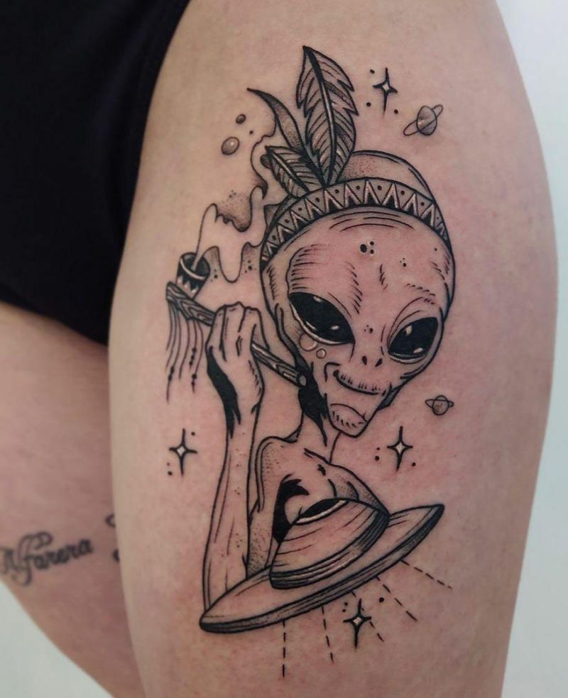 30 Unique Alien Tattoos You Can Copy | Style Vp 984_x_800_jpg