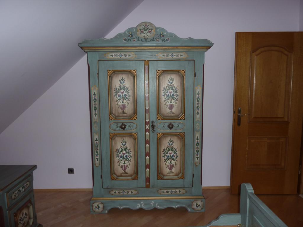 ✓ große auswahl ✓ modernes design ✓ kostenlose retouren » hier online kaufen! KOMPLETTSCHLAFZIMMER: VOGLAUER ANNO 1700 Fichte altblau