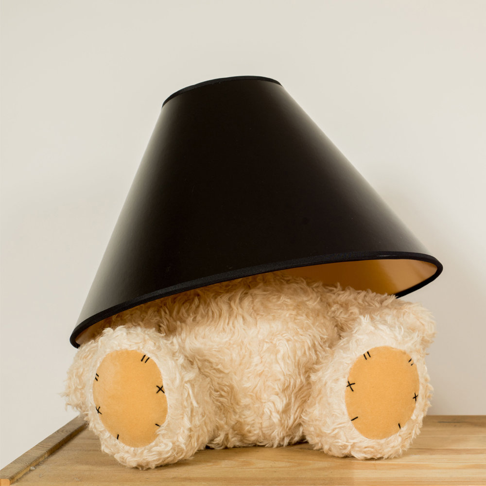 A personalised teddy bear is a special gift for when you can't be there. Teddy Bear Lamp Slightly Weird Bedside Lamp
