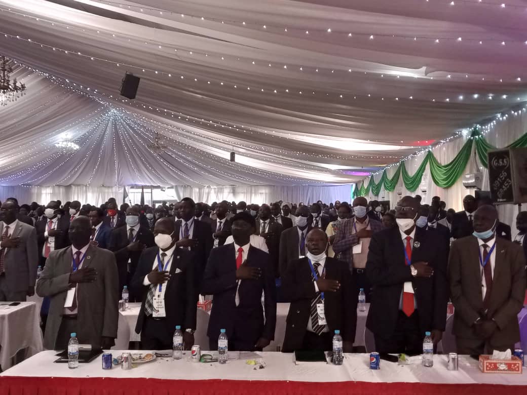 Members of South Sudan parliament in their first session. [Photo by Awan Achiek/Sudans Post]