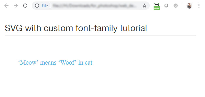 Using A Custom Web Fonts In Svg Designer S Lab