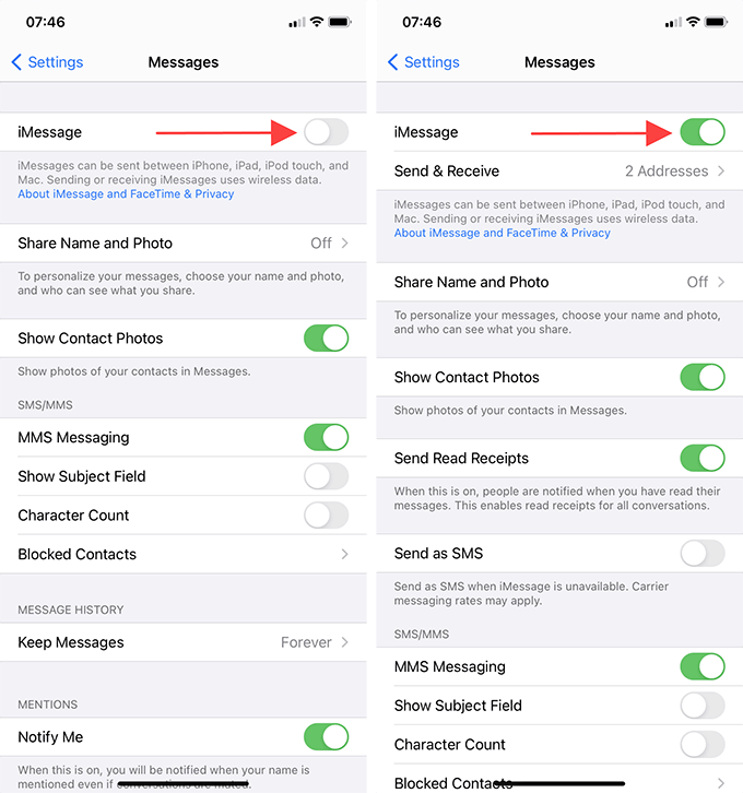 Select your imessage account, then click sign out. Imessage Not Working On Iphone 13 Ways To Fix