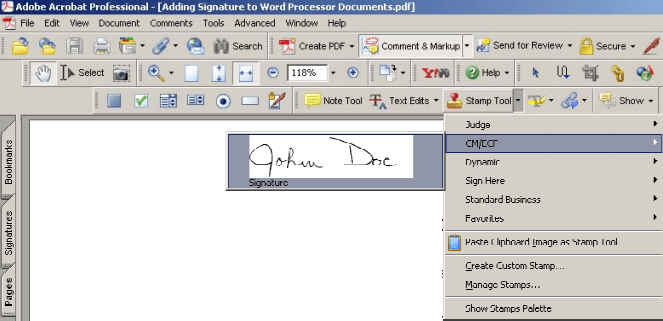Setting up a digital signature with adobe acrobat x pro: How To Add Signature To Pdf Files Find Out Here