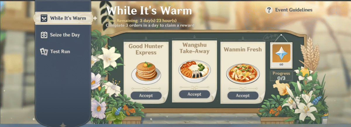 Every item on this page was chosen by a town & country editor. Genshin Impact Good Hunter Express Guide Food Delivery