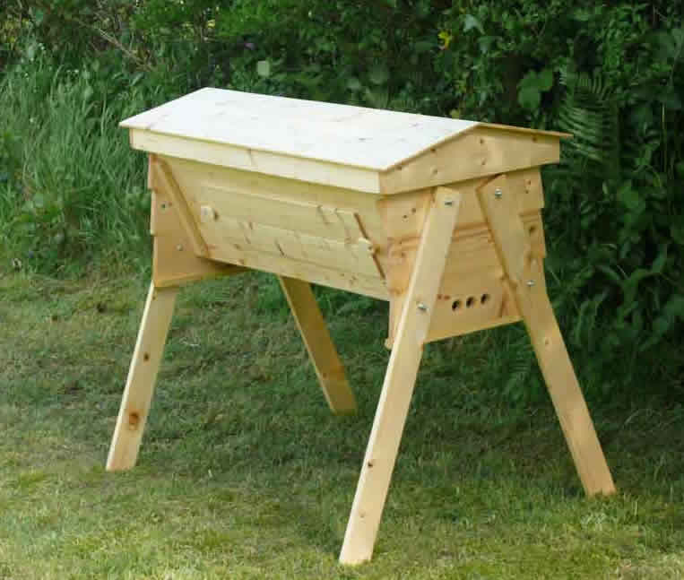 The sides are one by twelves 46 1/2 long. Top Bar Hive | Talking With Bees