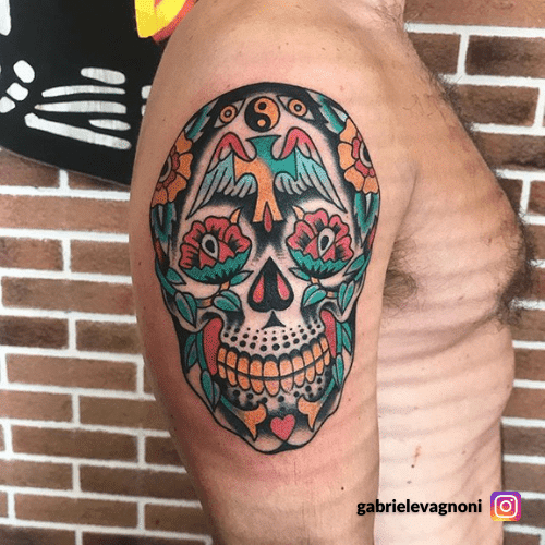 Teschio Messicano, Significato, Storia Ed Idee - Tattoolicious 500_x_500_png