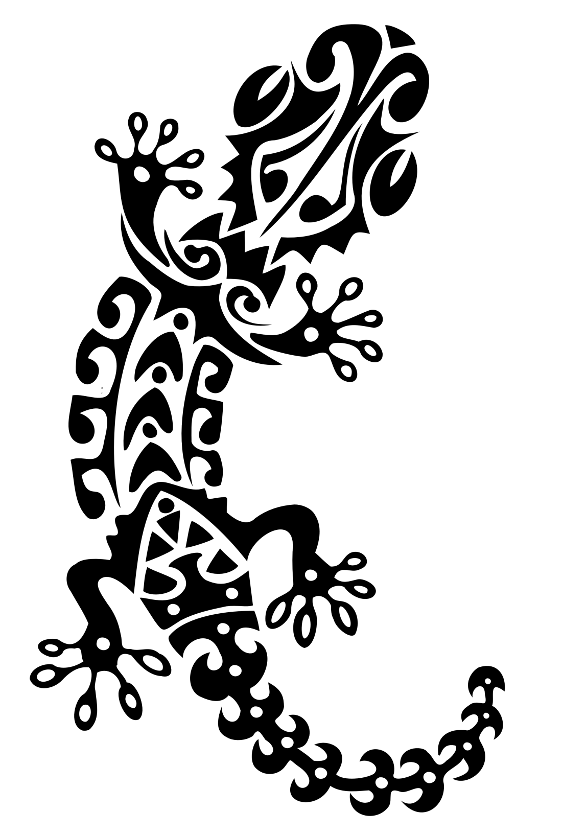 Tattoo Of Gecko, Protection Tattoo - Custom Tattoo Designs On Tattootribes.com 1634_x_1102_png