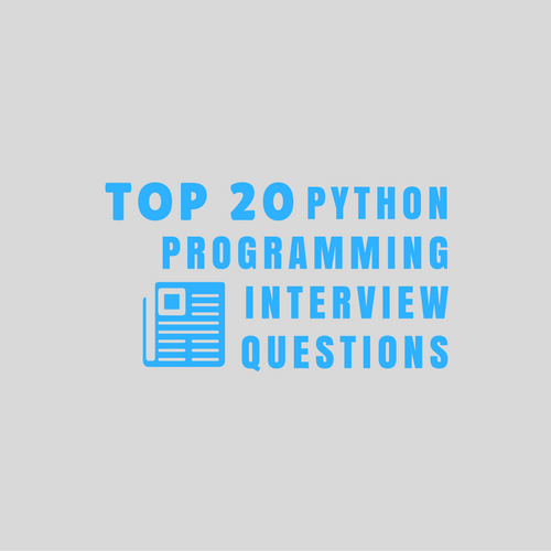 Python 2.7 was the last release of the 2.x series, so by sir bedevere logic, python 4. Python Programming Interview Questions With Answers