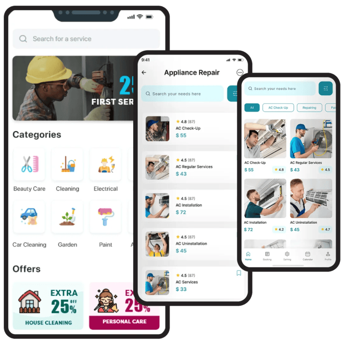 Handyman App Development Cost, Features 2025