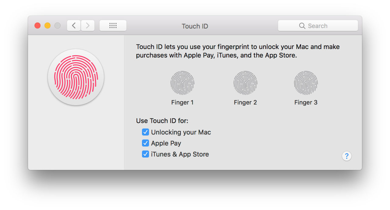 How to Add a Fingerprint to Touch ID on the MacBook Pro