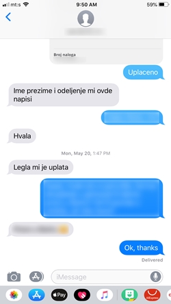 iMessages