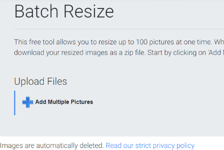 Png is the most popular lossless image compression format on the web these days. How To Resize Multiple Images At Once Technipages
