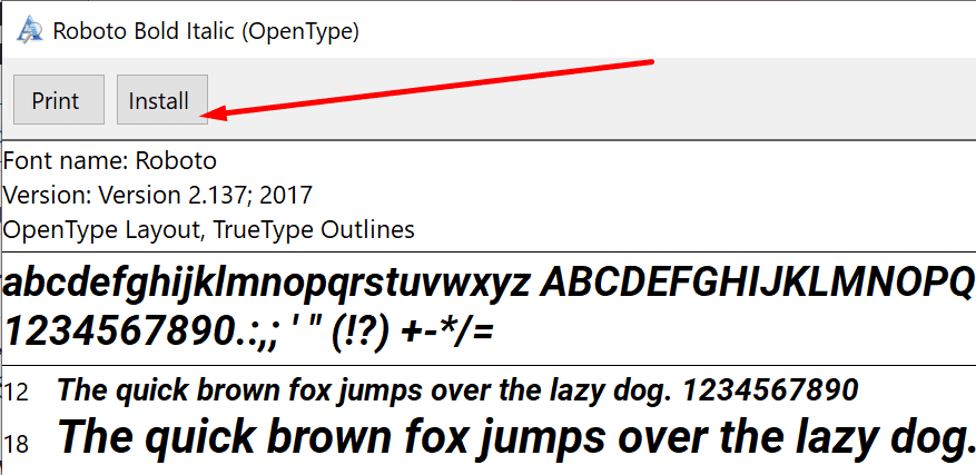 Discover the different types of fonts and how they are displayed. Windows 10 How To Install Truetype Fonts Technipages