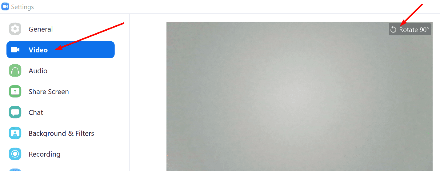 By default, most video conferencing tools horizontally flip your video feed to make it feel more like the mirror in your bathroom. Zoom Camera Is Inverted And Video Is Backwards Technipages