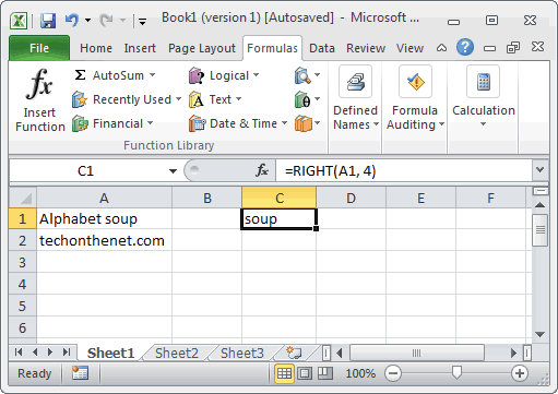 Let's look at some excel left function examples and explore how to use the left function in excel vba code: Ms Excel How To Use The Right Function Ws Vba