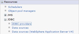Creating DataSource WebSphere