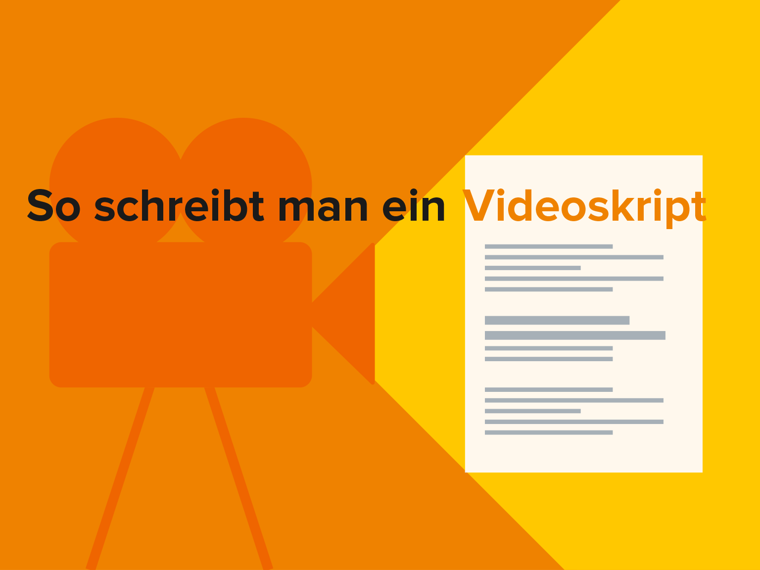images Wie Schreibt Man Ein Drehbuch Für Ein Video techsmith