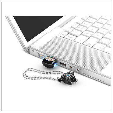 Naughty Raymond E Happy Laura Chiavette Usb Con Swarovski