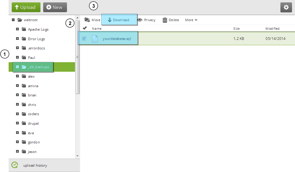 I switched hosting plans within godaddy and went from managed wordpress to cpanel. How to back up database with GoDaddy - Template Monster Help