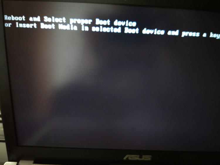 Cara mengatasi permasalahan “reboot and select proper boot device” di laptop asus. Boot Giving Error Reboot And Select Proper Boot Device Windows 10 Forums
