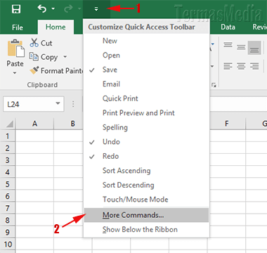 Membuat Formulir Input Data (Data Entry Form) Di Microsoft Excel