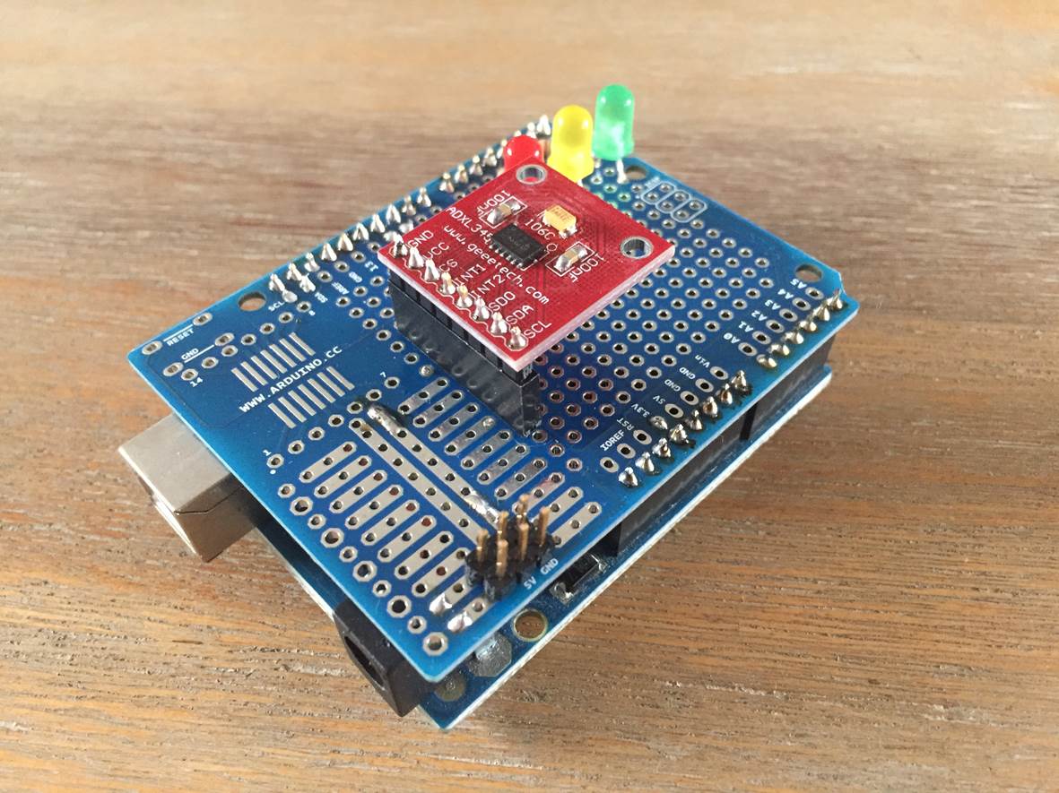 How To Connect An ADXL345 3 Axis Accelerometer To An Arduino | The DIY Life