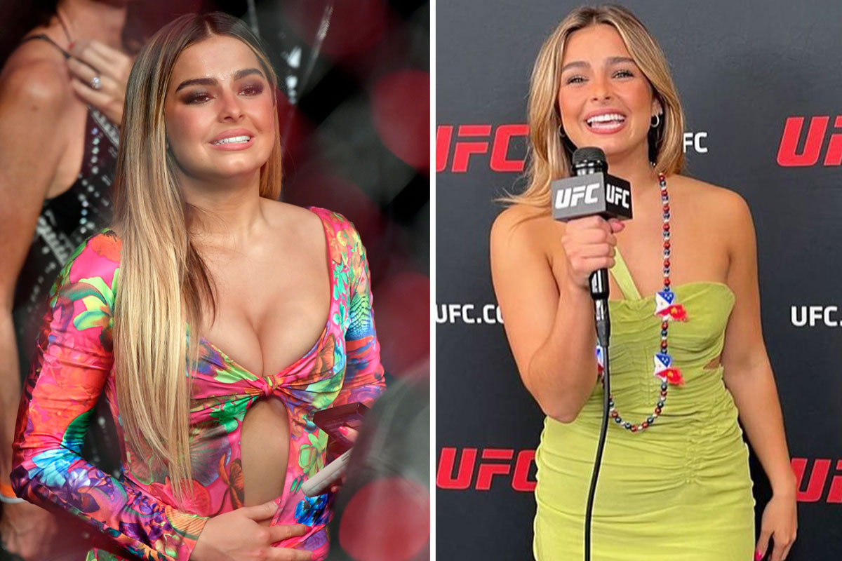 Addison rae has responded to upset sports fans and journalists who took issue with her working the red carpet for a ufc event. Addison Rae responds to UFC reporter photo backlash saying