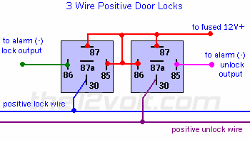Home, auto repair library, auto parts, accessories, tools, manuals & books, car blog, links, index basics of automotive electrical circuits by larry carley copyright 2019 aa1car.com. Multiple Wire Power Door Lock Systems Add Auto Lock Unlock