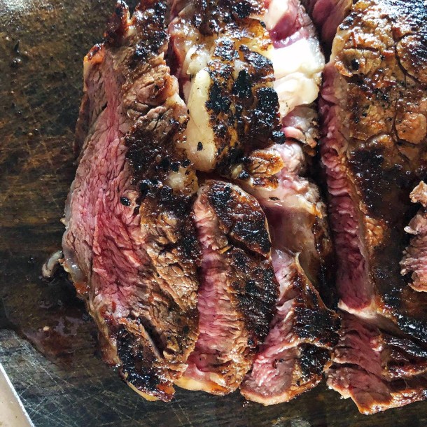 Easy Chipotle Ribeye Steak Tacos With Quick Cowboy Beans And Pickled