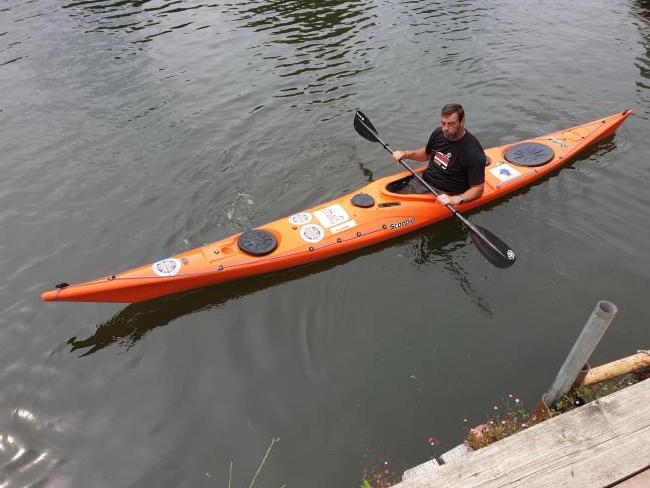 Epic sea / touring and hybrid surfski kayaks at paddle dynamics. Veteran Graham Stobbs Sets Off On Epic Cross Channel Kayak The Argus