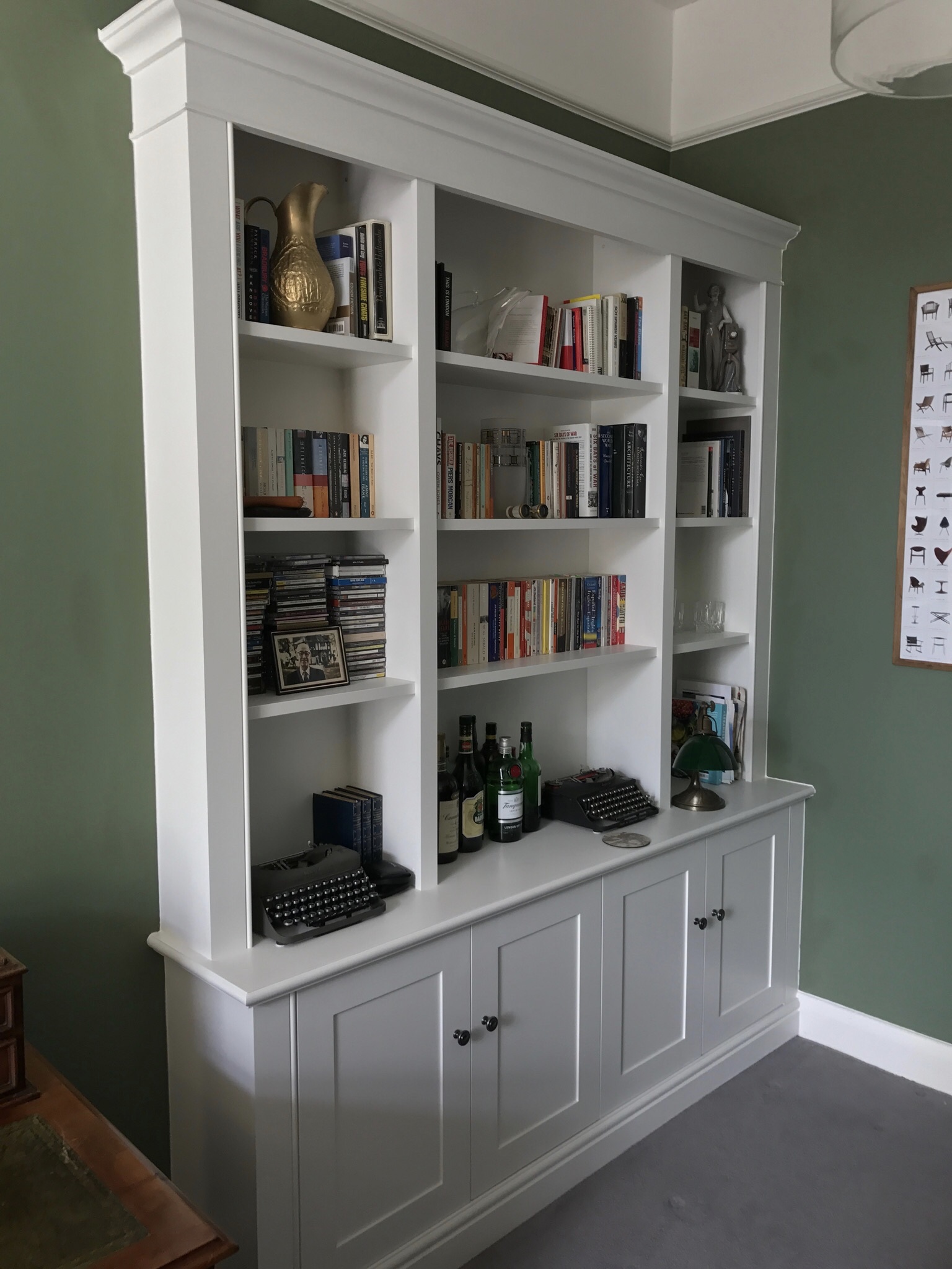 Fitted Bookcase Unit The BookCase Co