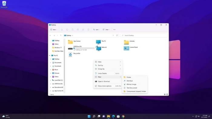 Folder create windows folders computer make explorer organize