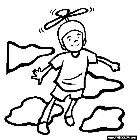 You can print or download them to color and offer them to your family and friends. Flying Cap Coloring Page Free Flying Cap Online Coloring