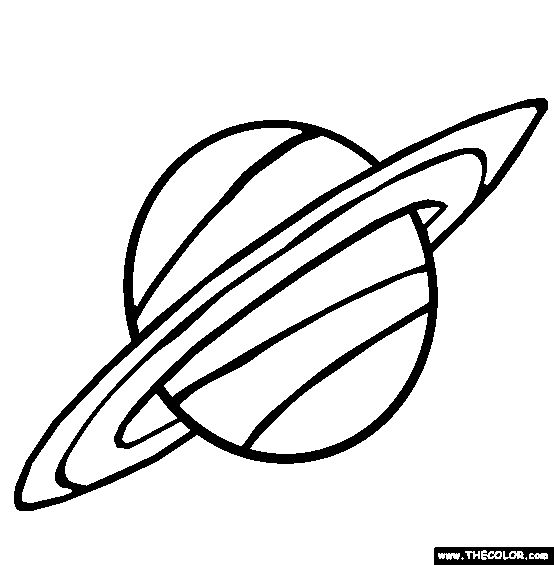 Set off fireworks to wish amer. Planet Saturn Online Coloring Page Color Saturn