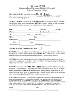 Each individual signing this contract represents and warrants that he or she is of legal age, and has the authority and power to sign this rental agreement . Equipment Rental Agreement Cakomo