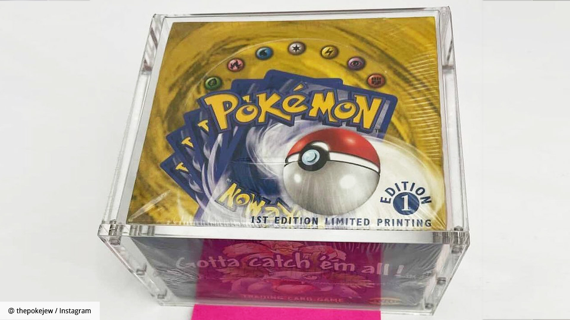 Pokemon 1St Edition Booster Box Pokemon Tcg 1st Edition